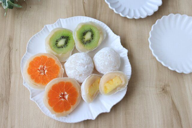 爽やかフルーツ大福 完成