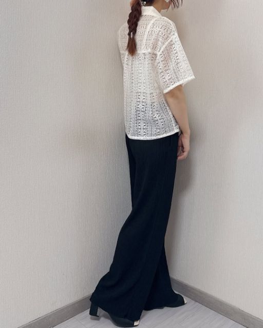 MUTPUプリーツP68を着たコーデ