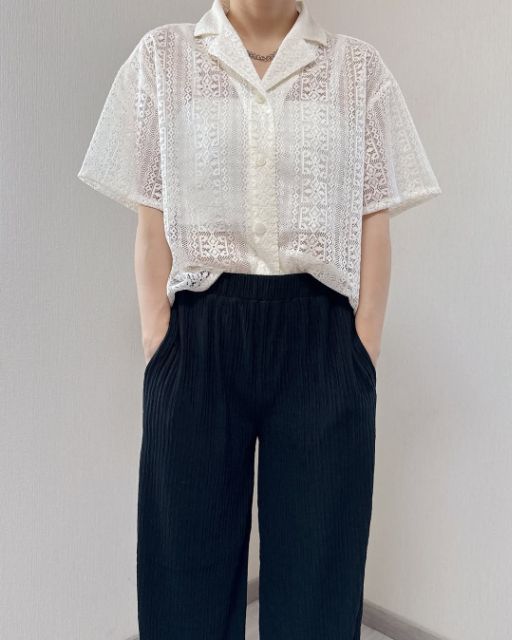 MUTPUプリーツP68を着たコーデ