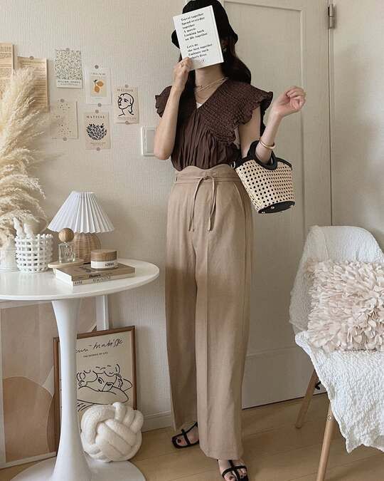 しまむら茶色アイテム8