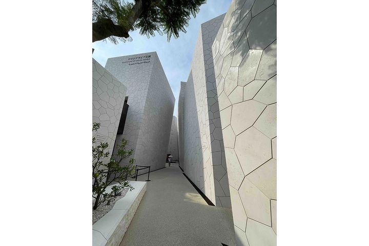 まるで異国への入り口！海外パビリオンの中でもトップレベルの没入感。