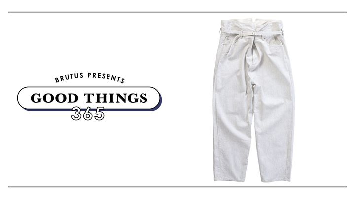 〈ミーンズワイル〉のラップパンツ