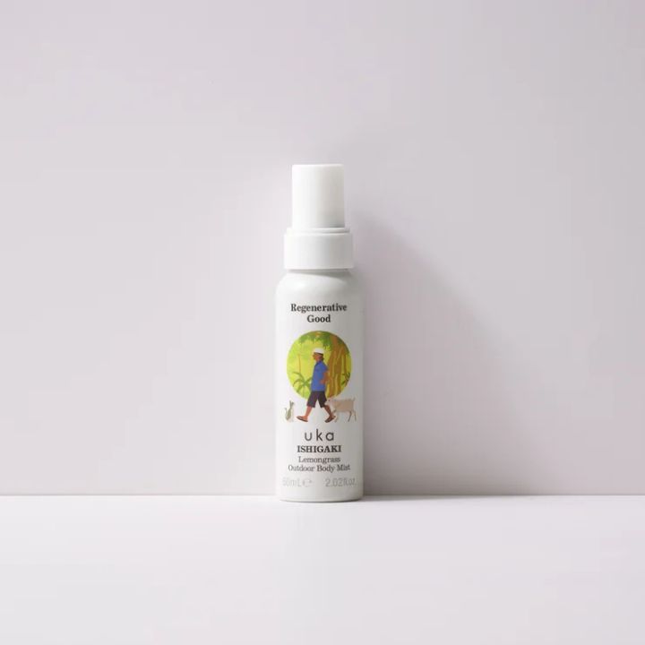 uka ISHIGAKI Lemongrass Outdoor Body Mist 
