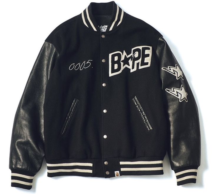 2005年発売 BAPE®のSTAFF-ONLY VARSITY JACKET