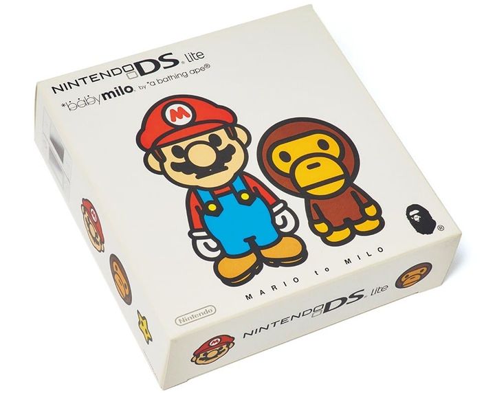 2008年発売 BAPE®のNINTENDO DS Lite“MARIO to MILO”