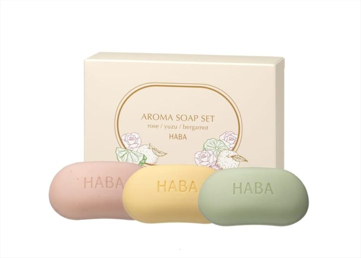 アロマソープセット(ローズ・ユズ・ベルガモット)
