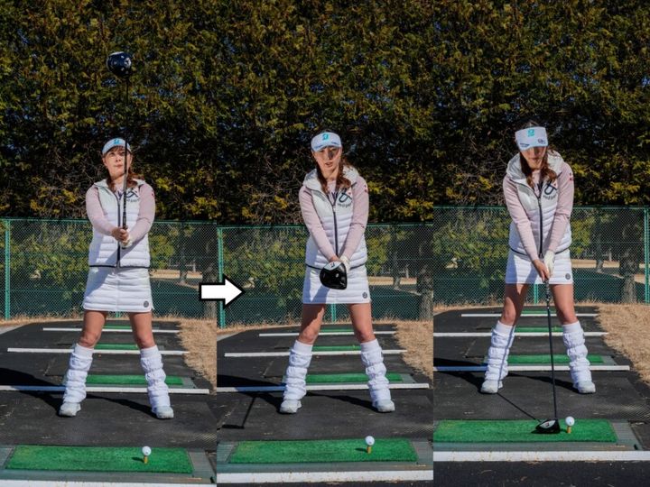 女子プロが教える“飛ぶアドレスの作り方”！「構えで飛距離アップ」