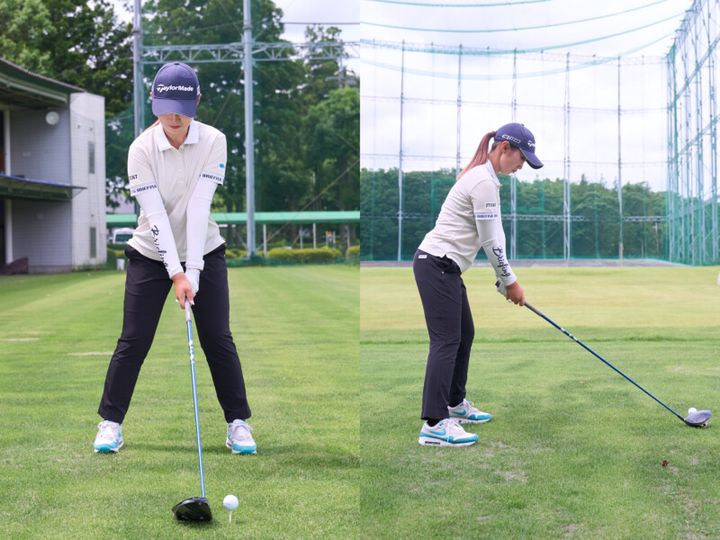 女子プロが教える“飛ぶアドレスの作り方”！「構えで飛距離アップ」