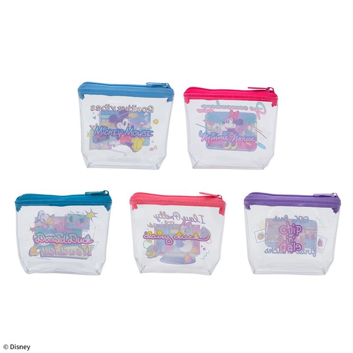 セガプライズ ディズニー「ミッキー&フレンズ」 クリアミニポーチ ～SUMMER POP～（裏）