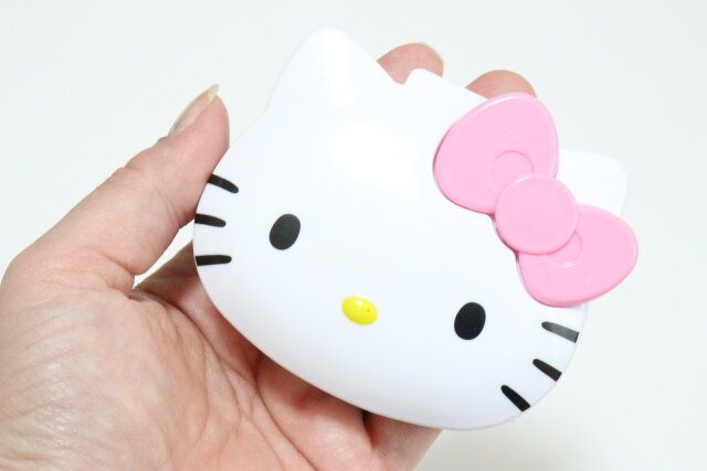 ダイソーのサンリオのハローキティのジュエルケース K／T ピンク