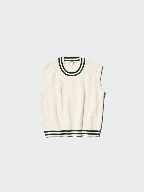 ユニクロのクルーネックベスト