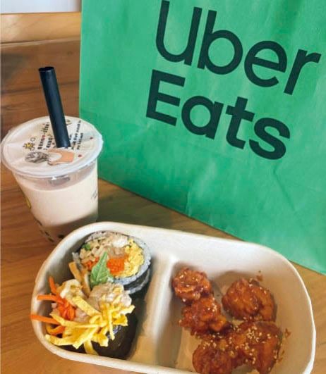 普段からウーバーイーツをフル活用
