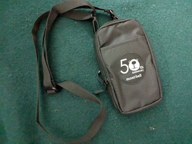 付録のブラックショルダーポーチ全体