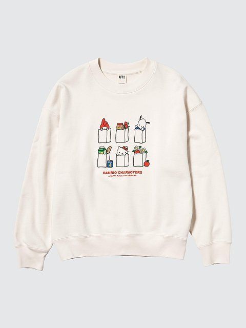 ユニクロのサンリオキャラクターズ スウェットシャツ