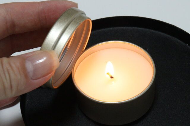 キャンドル（ホワイトティー＆ハーブ） 蓋