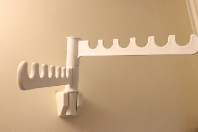 ダイソー シャワーフック用物干しハンガー（ツイン） シャワーフック