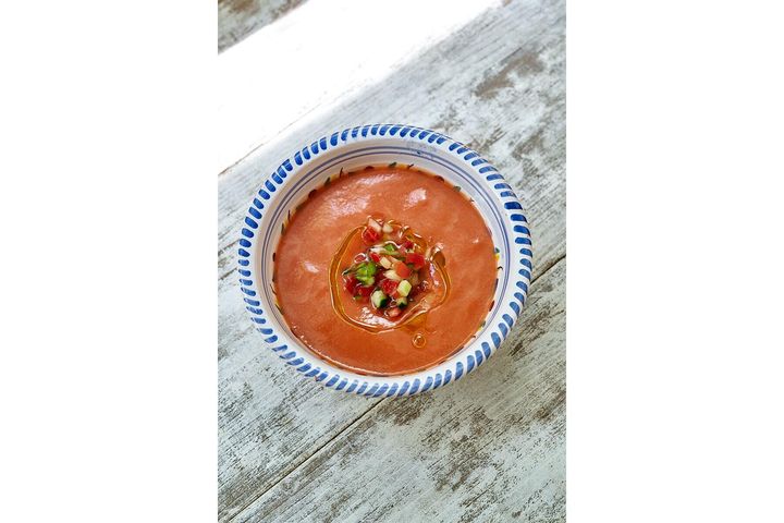 野菜たっぷりの“基本のガスパチョ”