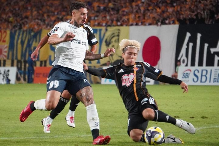 惜敗のジェフユナイテッド千葉…途中出場から存在感を見せたFWデリキ「残り11回の決勝戦を戦うつもりで」と巻き返し誓う