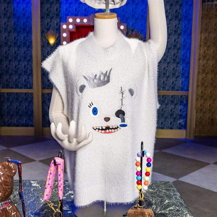 ハミクマソウル・ニットベスト