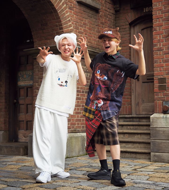 ハミクマモデル着用カット②