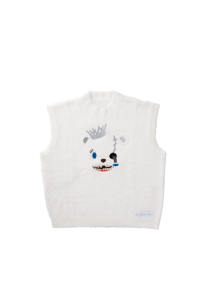 ハミクマソウル・ニットベスト