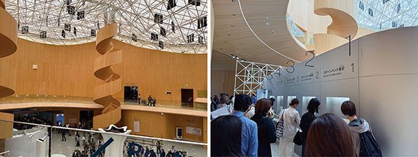 大阪ヘルスケアパビリオン内