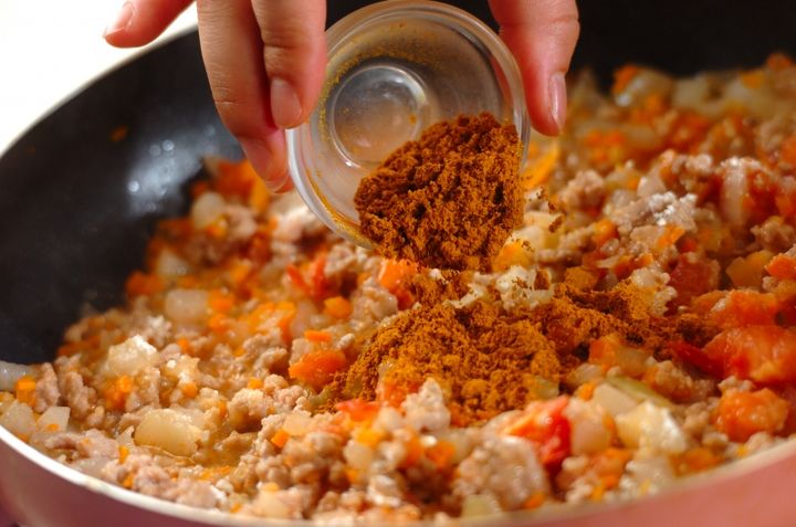 野菜たっぷり！簡単キーマカレー by 金丸 利恵さんの作り方3