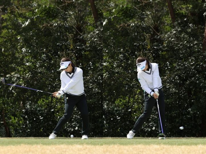 クラブをうまく「走らせて飛ばす」！女子プロのスイングを解説