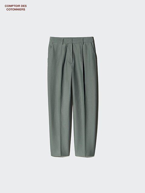 ユニクロのジャージータックアンクルパンツ