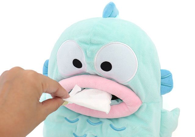 宝島社付録のサンリオのハンギョドンのぬいぐるみティッシュケース4