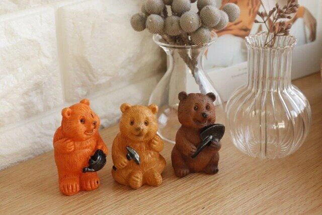 アニマル置物（くま） ディスプレイ