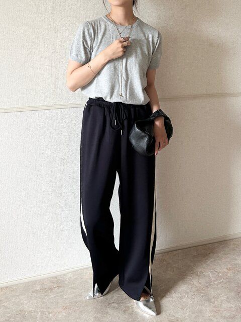 Style③きちんと見え×動きやすさ◎大人のスポーティーコーデ