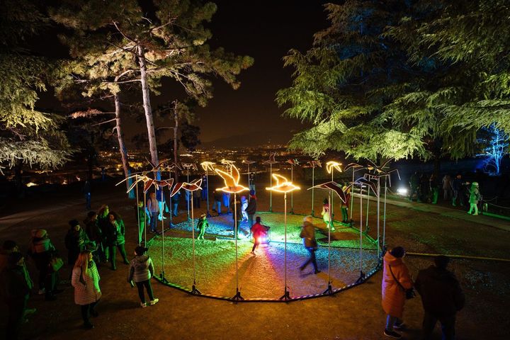 島田正道 Light is Life - Festa delle Luci A2A - Brescia 2023Courtesy of Light Art Collection