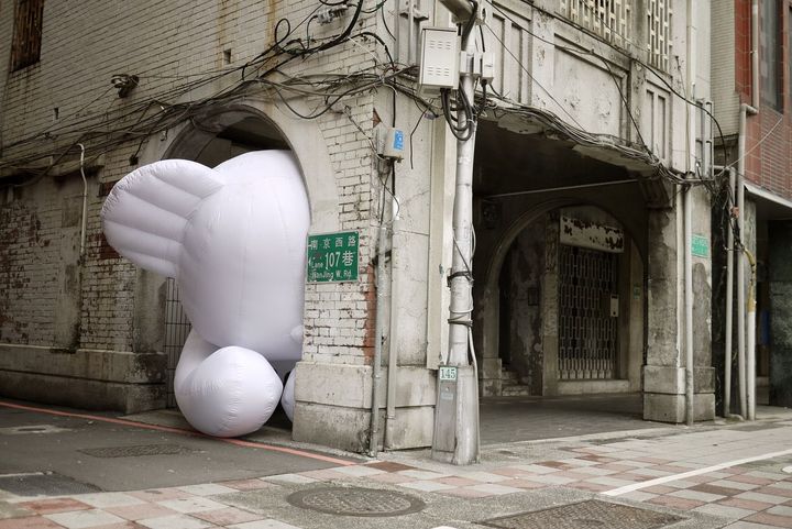 《EVERYWHERE》2.5x2.5x4m 風船