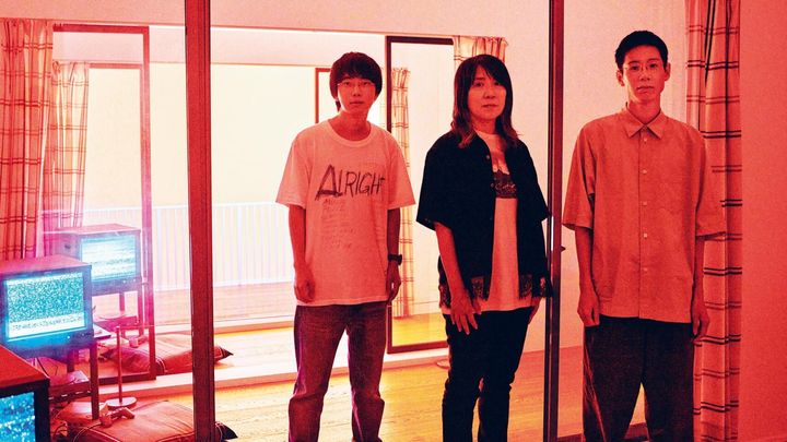 西山将貴（左）、佐藤直子（中央）、背筋（右）