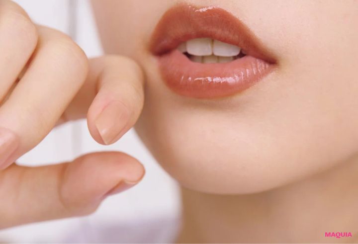 マキア 秋メイク リップ 2025 元乃木坂46 与田祐希