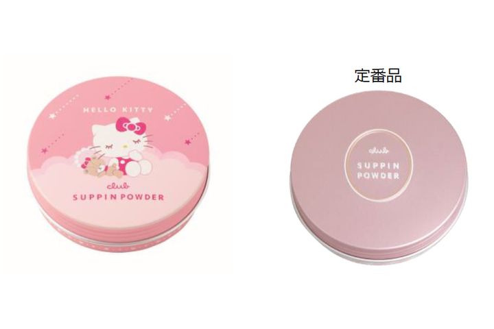 クラブ すっぴんパウダーC パステルローズの香り ハローキティ コラボ デザイン