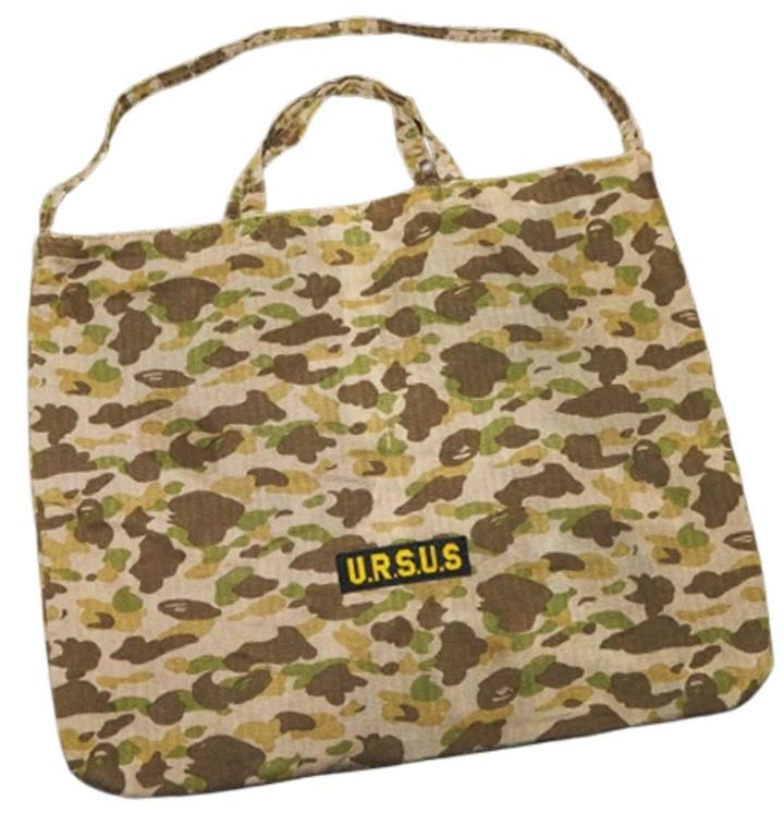 スチャダラパー Boseさんの“るMY BAPE®” URSUS BAPE TOTE BAG