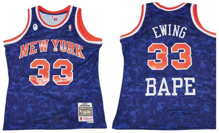 スチャダラパー Boseさんの“MY BAPE®” BAPE® × Mitchell ＆ Ness × NBA NEW YORK KNICKSJERSEY TANKTOP
