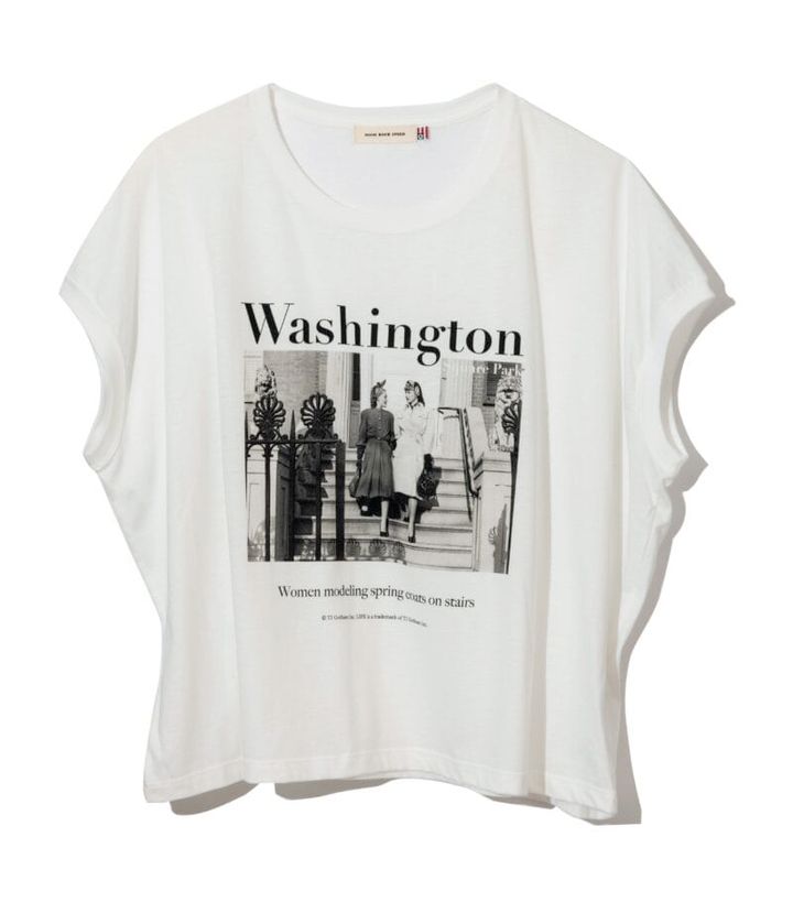 肩を包み込むようなシルエットが上品。レトロ感ある写真もお洒落。6820円（グッド ロック スピード／グッドスピード）