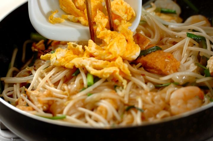 タイ風焼きそばの作り方4