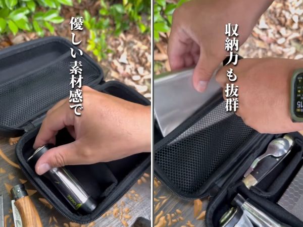 「ダイソーが本気出した！」マット質感のハードケースが小物収納に便利すぎる！