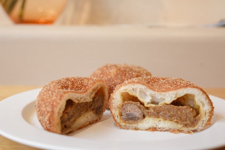 弁天町のフェリーターミナル跡地にオープンしたベーカリーカフェ「パンのフネ BALKEN」で朝食を