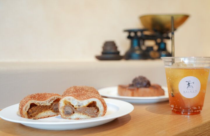 弁天町のフェリーターミナル跡地にオープンしたベーカリーカフェ「パンのフネ BALKEN」で朝食を
