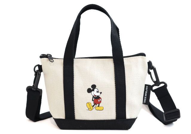 宝島社ＧＬＯＷ10月号増刊付録のキャプテンスタッグミッキーマウスデザインのトート型ポーチ1