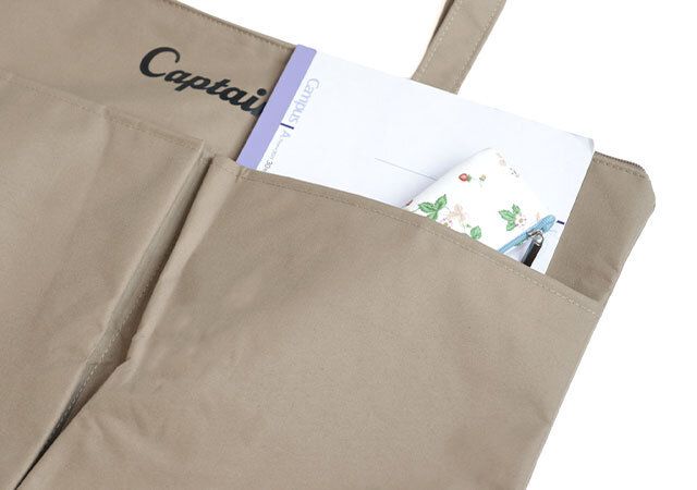 宝島社ＧＬＯＷ10月号付録のキャプテンスタッグとミッキーマウスのBIGトート4