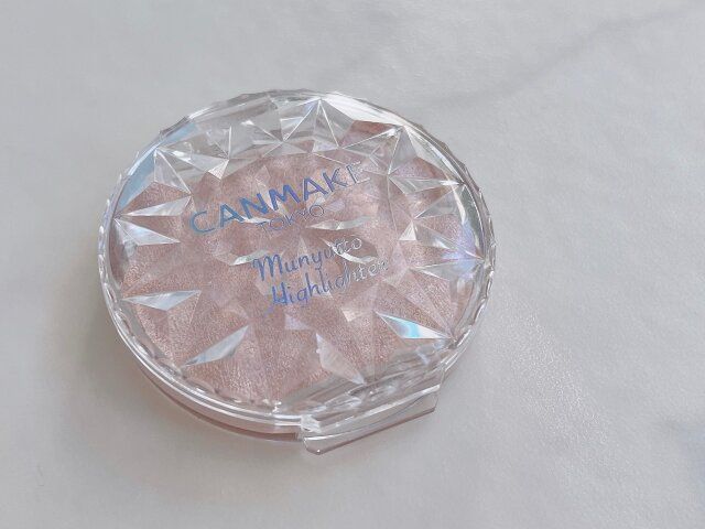 キャンメイク むにゅっとハイライター 02 ローズクォーツ