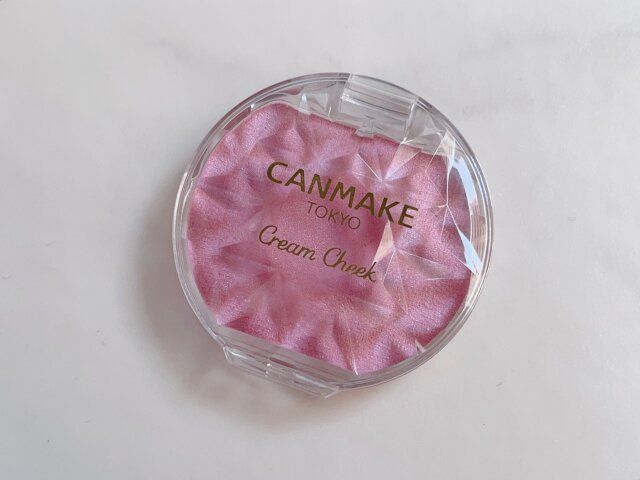 キャンメイク クリームチーク（パールタイプ）P05 ペールライラック