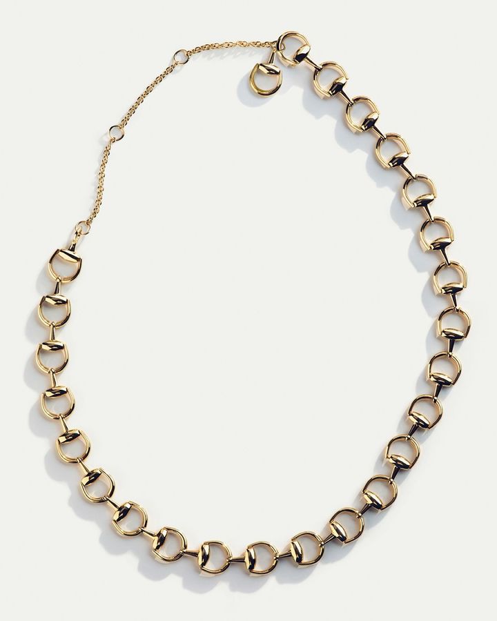 「グッチ ホースビット」ネックレス（YG）¥2,420,000