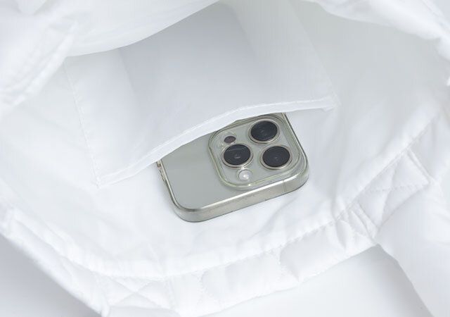 シテンミッフィーキルティングトートバッグ内ポケット